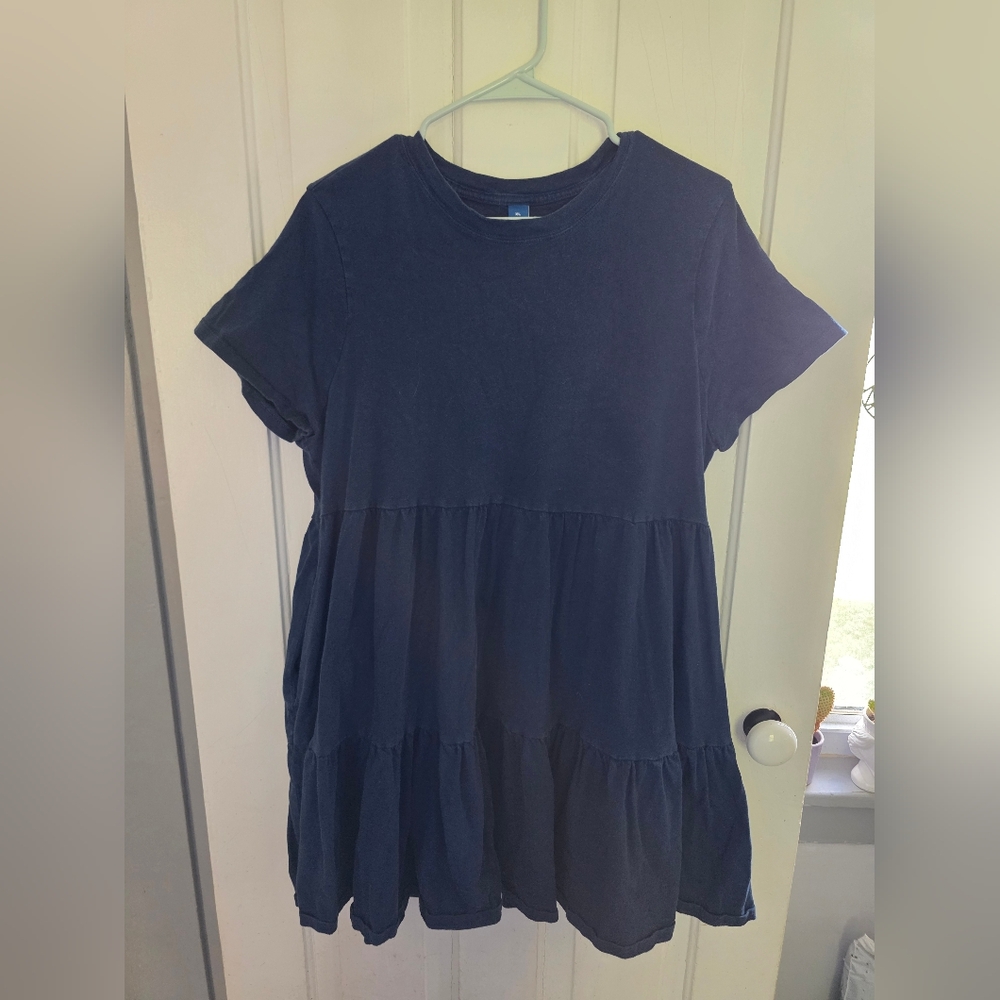 Old Navy Navy Blue Mini Dress